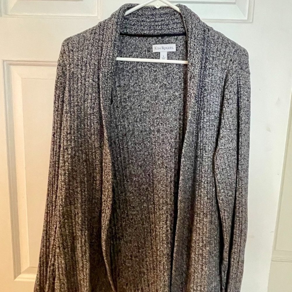 Kim Rogers Heather Gray Cardigan